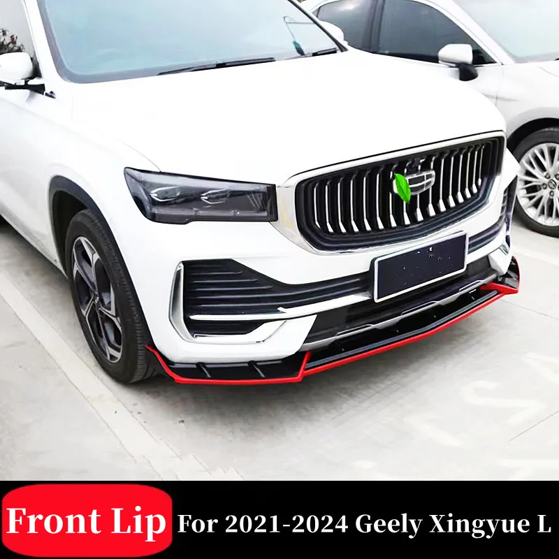 For 2021-2024 Geely Xingyue L Monjaro Bodykit ABS Plastic Car Front Bumper Lip Chin Spoiler Splitter Car Tuning Accessories Part
For 2021-2024 Geely Xingyue L Monjaro Bodykit ABS Plastic Car Front Bumper Lip Chin Spoiler Splitter Car Tuning Accessories Part