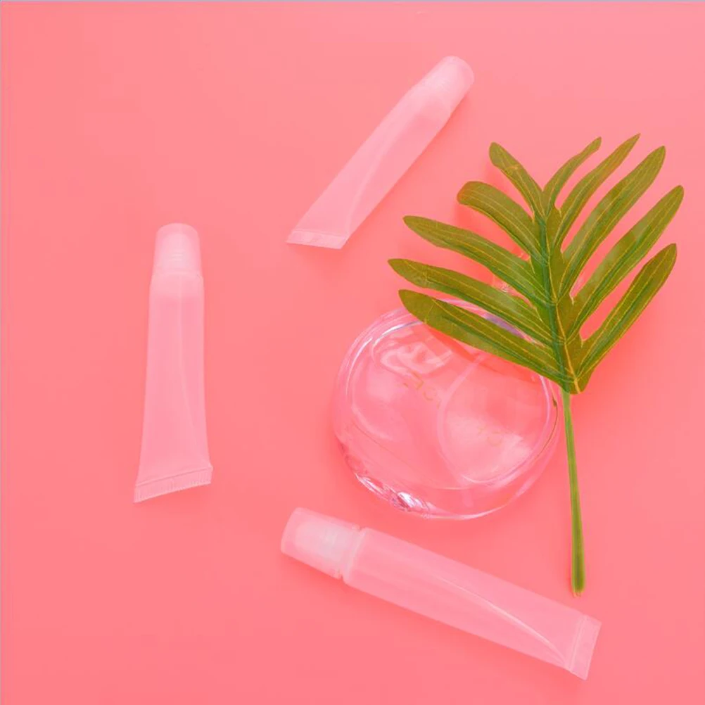 40Pcs 10ml Refillable Travel Tubes Leak Proof Lip Balm Containers Squeezable Makeup Empty Subpackage Lip Balm Hose
40Pcs 10ml Refillable Travel Tubes Leak Proof Lip Balm Containers Squeezable Makeup Empty Subpackage Lip Balm Hose