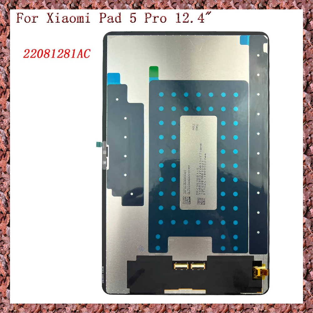 ЖК-дисплей AAA + для Xiaomi Pad 5 Pro 12,4 ", сменный сенсорный экран с дигитайзером в сборе для MiPad 5 Pro 22081281AC
ЖК-дисплей AAA + для Xiaomi Pad 5 Pro 12,4 ", сменный сенсорный экран с дигитайзером в сборе для MiPad 5 Pro 22081281AC