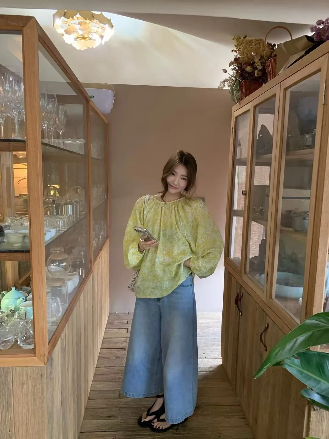 Spring Summer Floral Print Loose Women's Shirt Korean Style Design Sensation RS WHMT Commute Style Long Sleeve round Neck
Spring Summer Floral Print Loose Women's Shirt Korean Style Design Sensation RS WHMT Commute Style Long Sleeve round Neck