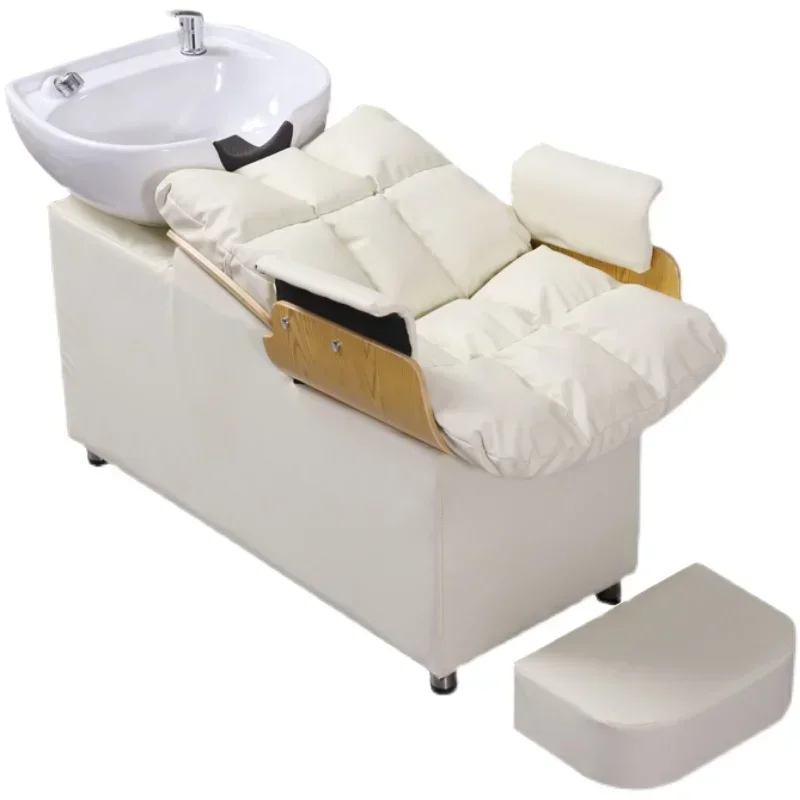 Barber Shop Hair Shampoo Chairs Bed Head Spa Massage Lounge Shampoo Chairs Beauty Hairdressing Sillas Furniture QF50SC
Barber Shop Hair Shampoo Chairs Bed Head Spa Massage Lounge Shampoo Chairs Beauty Hairdressing Sillas Furniture QF50SC