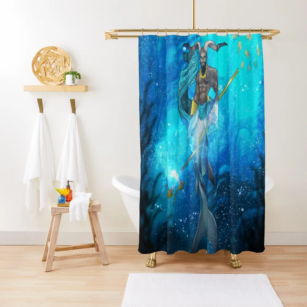 Capricorn Kingdom Shower Curtain Bathtub Waterproof Shower And Anti-Mold Waterproof Bathroom Shower Cover Curtain
Capricorn Kingdom Shower Curtain Bathtub Waterproof Shower And Anti-Mold Waterproof Bathroom Shower Cover Curtain