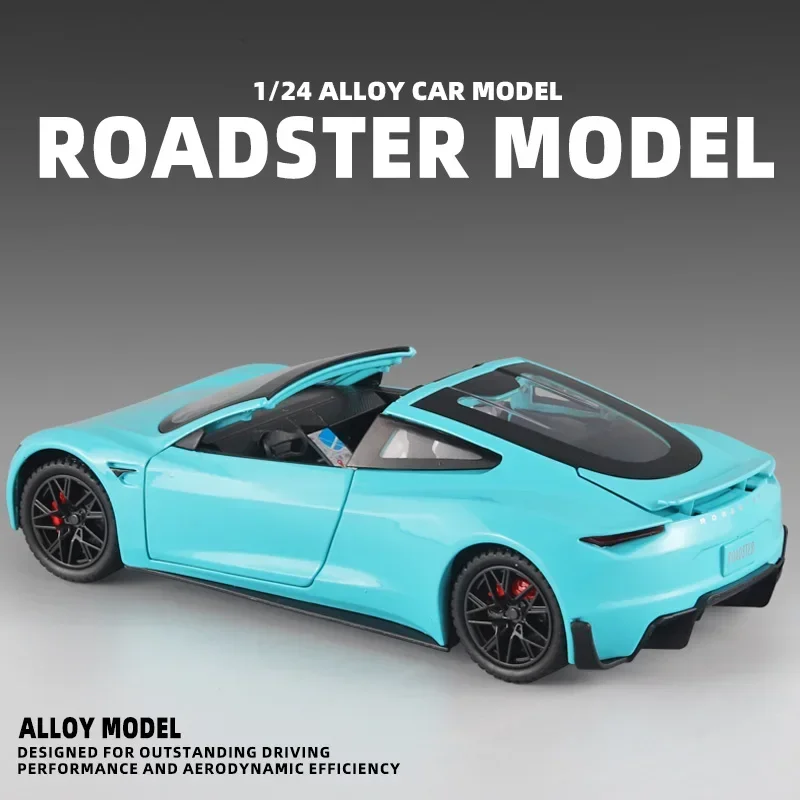 Для 1:24 Tesila Roadster Supercar, модель автомобиля из сплава, игрушечный автомобиль, литье под давлением, металлическое литье, звуковой и световой автомобиль, игрушки для детей, автомобиль
Для 1:24 Tesila Roadster Supercar, модель автомобиля из сплава, игрушечный автомобиль, литье под давлением, металлическое литье, звуковой и световой автомобиль, игрушки для детей, автомобиль
