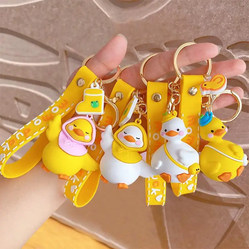 Internet celebrity cartoon cute duck keychain pendant cute couple little yellow duck car bag key jewelry small gift
Internet celebrity cartoon cute duck keychain pendant cute couple little yellow duck car bag key jewelry small gift