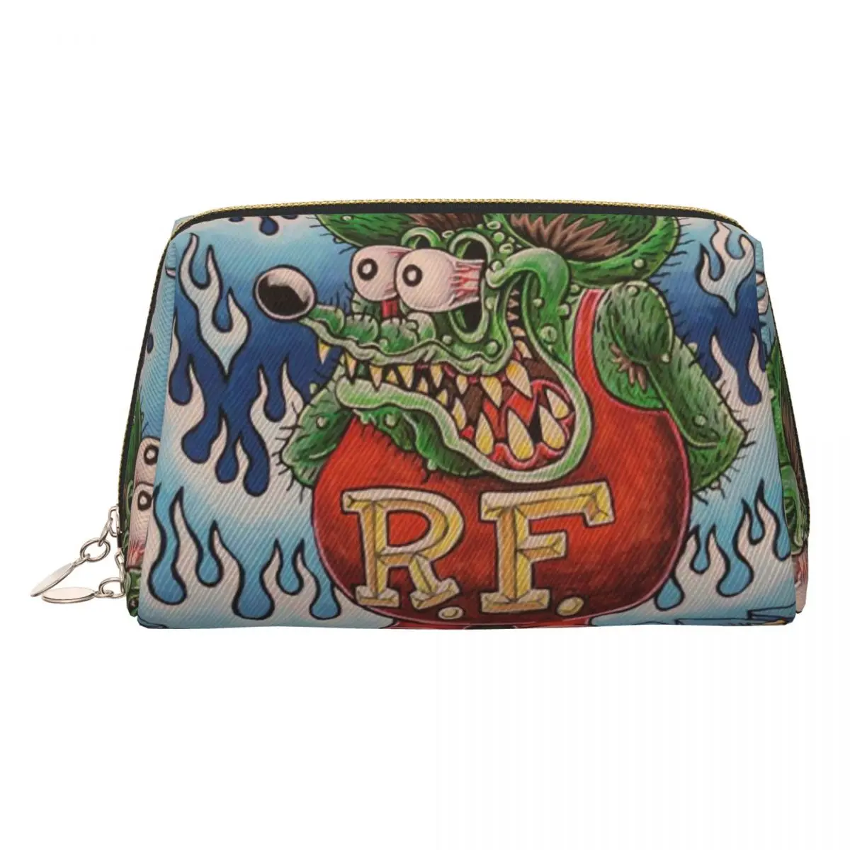 Женская косметичка Rat Fink, дорожный органайзер для макияжа, сумка для хранения туалетных принадлежностей, Dopp Kit Box
Женская косметичка Rat Fink, дорожный органайзер для макияжа, сумка для хранения туалетных принадлежностей, Dopp Kit Box