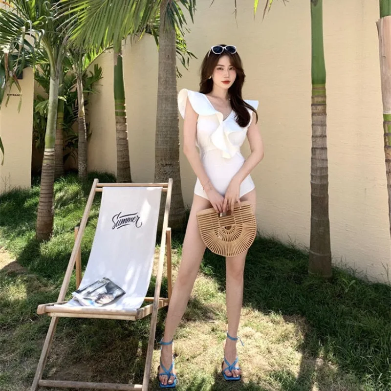 Maillot De Bain Femme 2023 Women One Piece Swimsuit Push Up Sexy Swimwear Korean Style Bathing Suit Pure Color Beach Wear
Maillot De Bain Femme 2023 Women One Piece Swimsuit Push Up Sexy Swimwear Korean Style Bathing Suit Pure Color Beach Wear