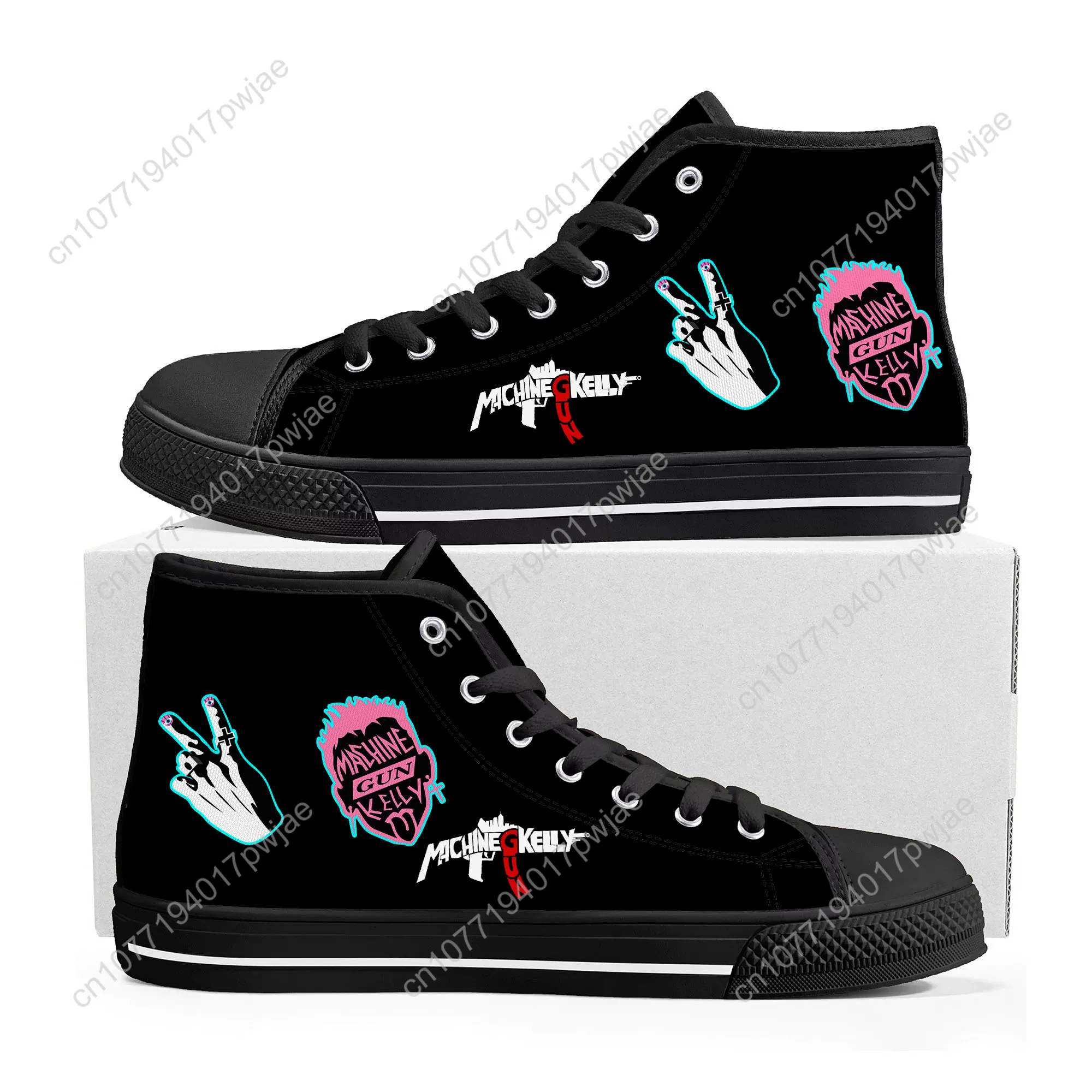M-Machine Gun K-Kelly MGK High Top High Quality Sneakers Mens Womens Lightweight Canvas Stylish Cool Custom Shoes
M-Machine Gun K-Kelly MGK High Top High Quality Sneakers Mens Womens Lightweight Canvas Stylish Cool Custom Shoes