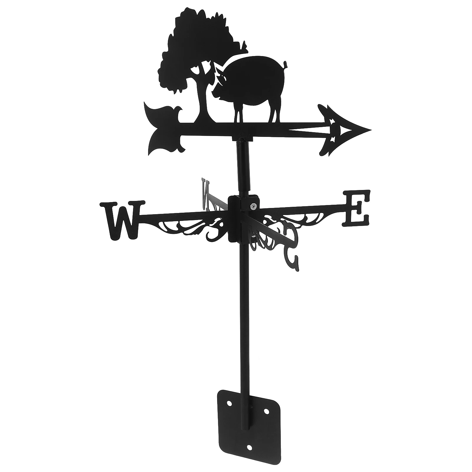Roof Garden Metal Weathervane Yard Decoration Weathervane Iron Wind Stakes Pig Yard Decor Direction Vane Lawn Ornaments
Roof Garden Metal Weathervane Yard Decoration Weathervane Iron Wind Stakes Pig Yard Decor Direction Vane Lawn Ornaments