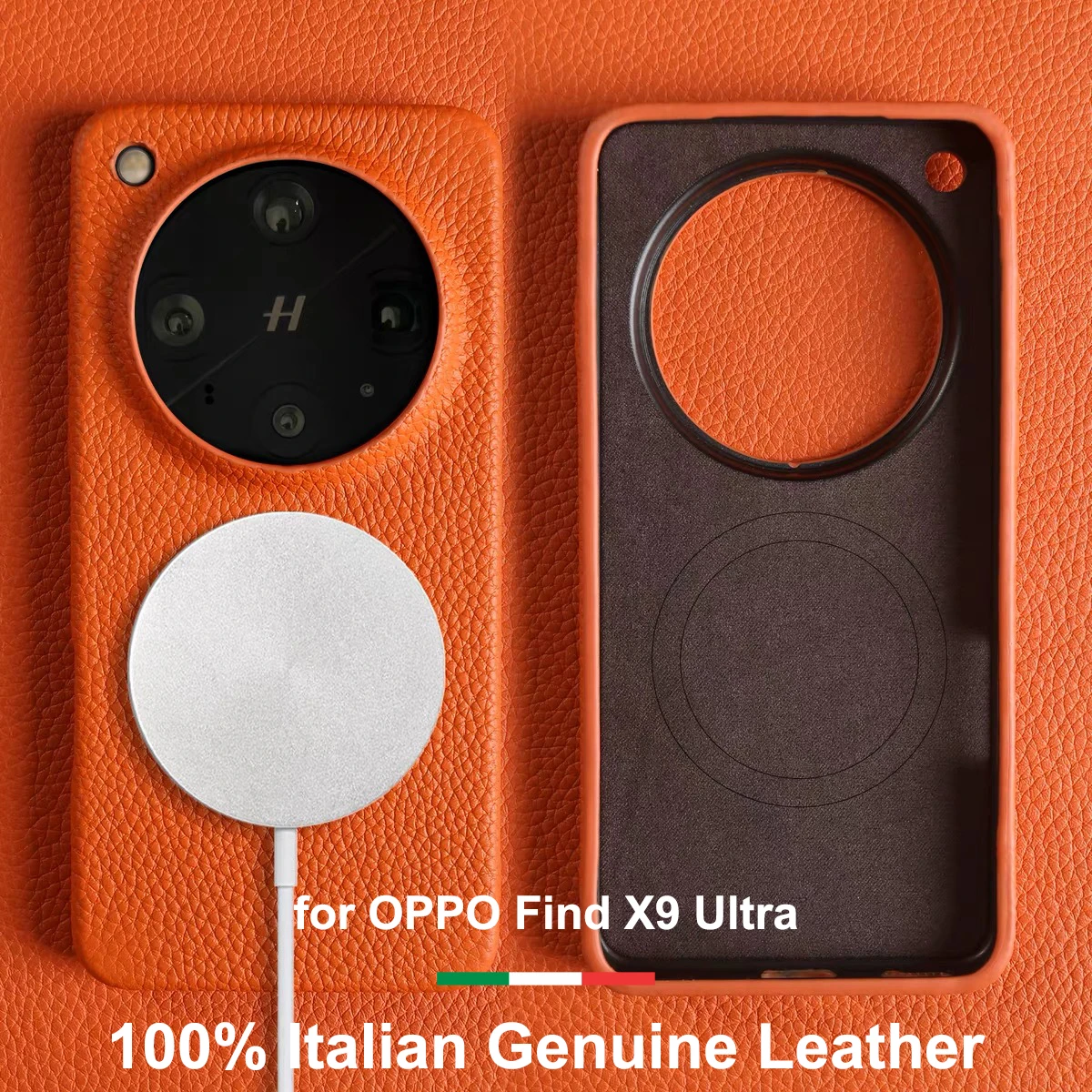 100% Genuine Leather Magnetic Case For OPPO Find X9 Ultra Pro X9Ultra with MagSafe Cowhide Cover Business luxury Protective Case
100% Genuine Leather Magnetic Case For OPPO Find X9 Ultra Pro X9Ultra with MagSafe Cowhide Cover Business luxury Protective Case