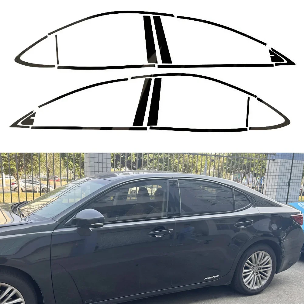 For Lexus ES 2013-2017 Sedan Window Chrome Delete Blackout ABC Pillars Glossy Black Stickers
For Lexus ES 2013-2017 Sedan Window Chrome Delete Blackout ABC Pillars Glossy Black Stickers
