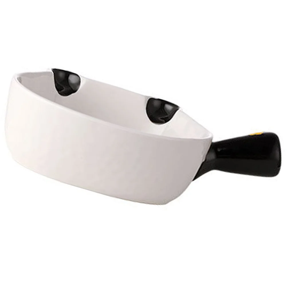 Очаровательная салатница с пандой, керамическая многофункциональная обеденная тарелка, термостойкий бытовой контейнер для еды, многоразовый рамен 
Очаровательная салатница с пандой, керамическая многофункциональная обеденная тарелка, термостойкий бытовой контейнер для еды, многоразовый рамен