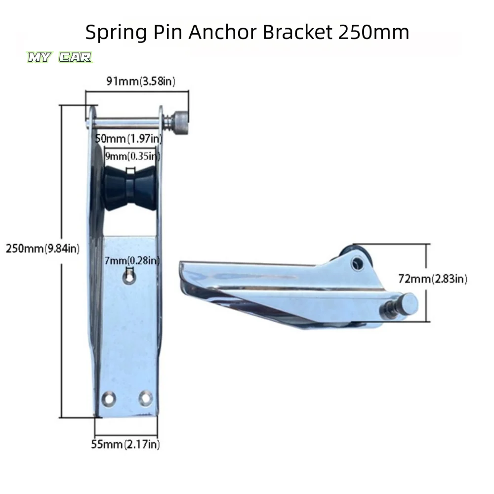 Stainless Steel 316 Bow Roller Nylon Roller Spring Loaded Pin Bracket Bubber Rollers Heavy Duty Marine Roller Self Launching
Stainless Steel 316 Bow Roller Nylon Roller Spring Loaded Pin Bracket Bubber Rollers Heavy Duty Marine Roller Self Launching