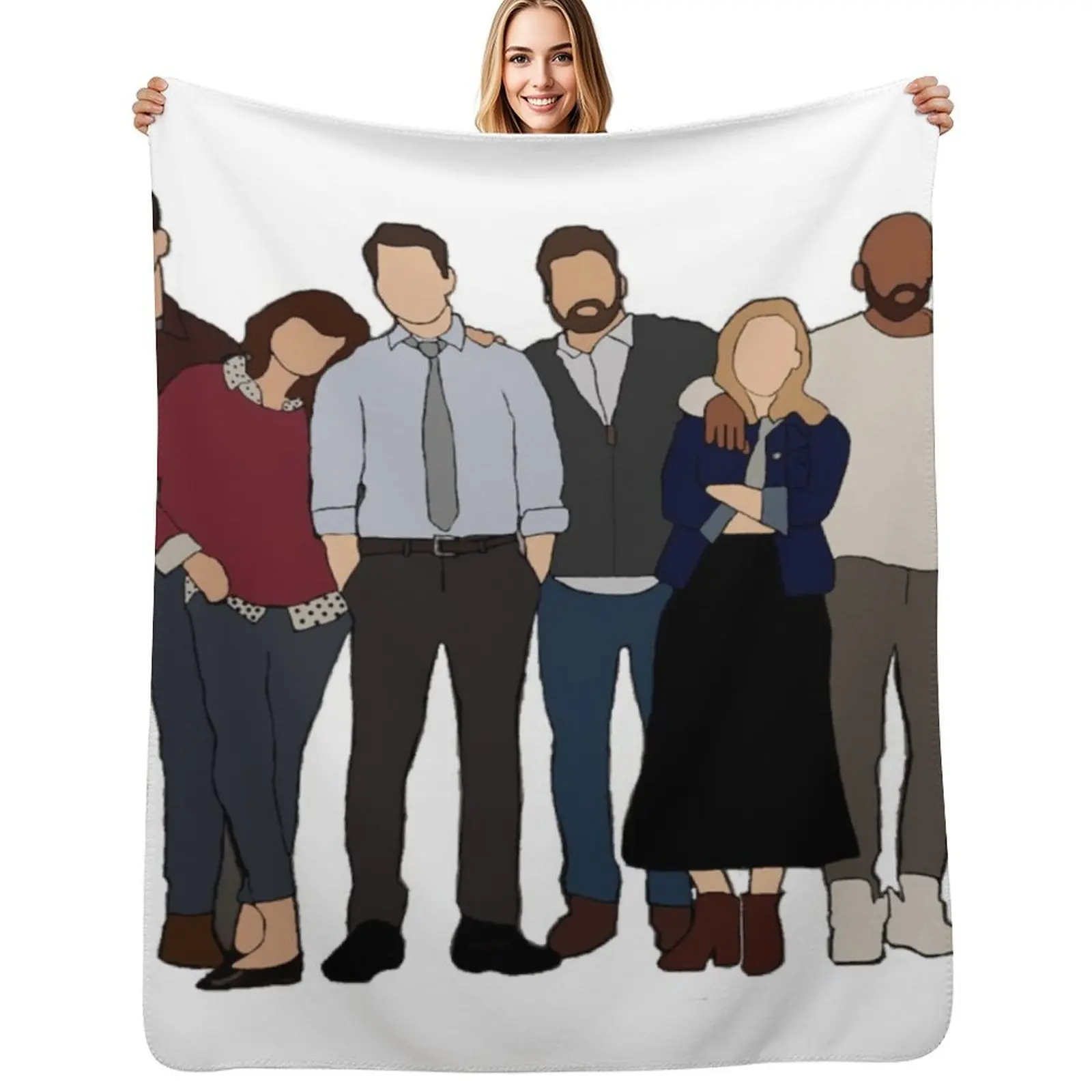 A Million Little Things Drawing Throw Blanket Thin Soft Blanket for Summer Night Sleeping
A Million Little Things Drawing Throw Blanket Thin Soft Blanket for Summer Night Sleeping