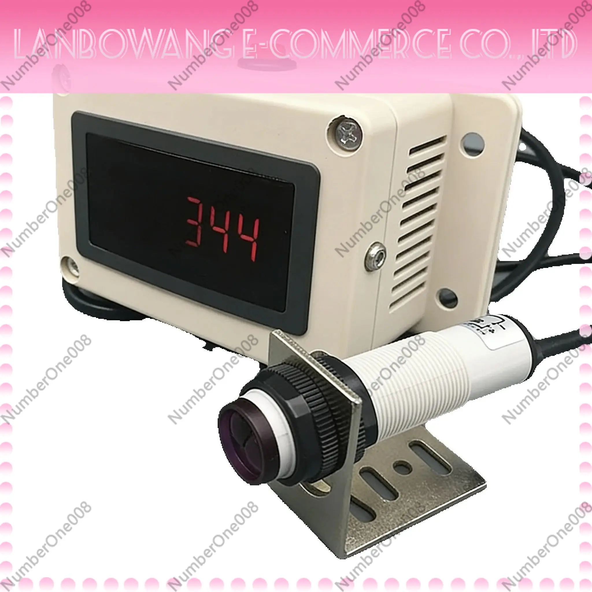 Infrared Sensor Counter Conveyor Belt Line Counting LED Six-digit Electronic Counter
Infrared Sensor Counter Conveyor Belt Line Counting LED Six-digit Electronic Counter