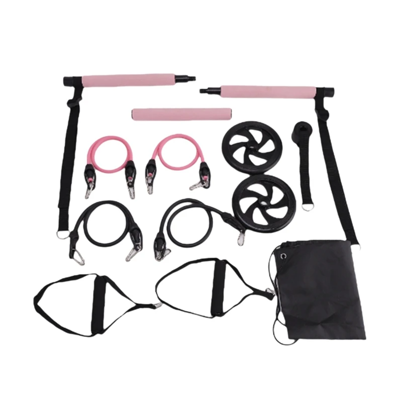 Pilates Bar Kit+Resistance Bands,Pilates Equipment Exercise Bar With Ab Roller, Portable Home Gym Yoga Fitness Bar
Pilates Bar Kit+Resistance Bands,Pilates Equipment Exercise Bar With Ab Roller, Portable Home Gym Yoga Fitness Bar