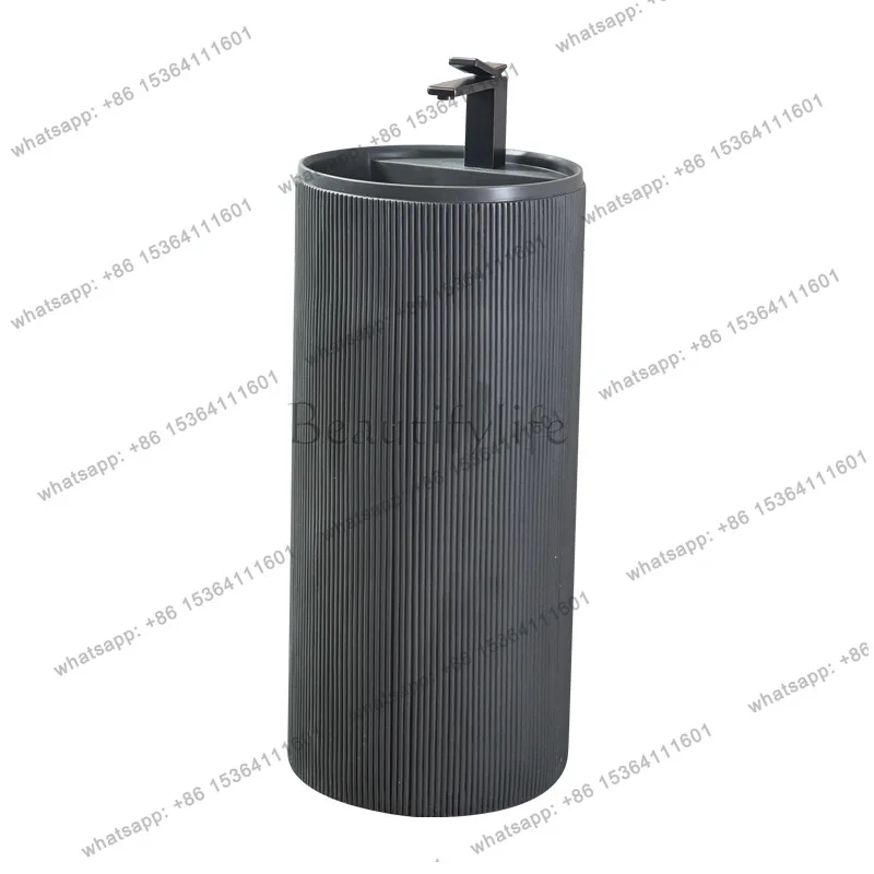 Column type simple modern washbasin artificial stone floor type washbasin bathroom multi-color
Column type simple modern washbasin artificial stone floor type washbasin bathroom multi-color