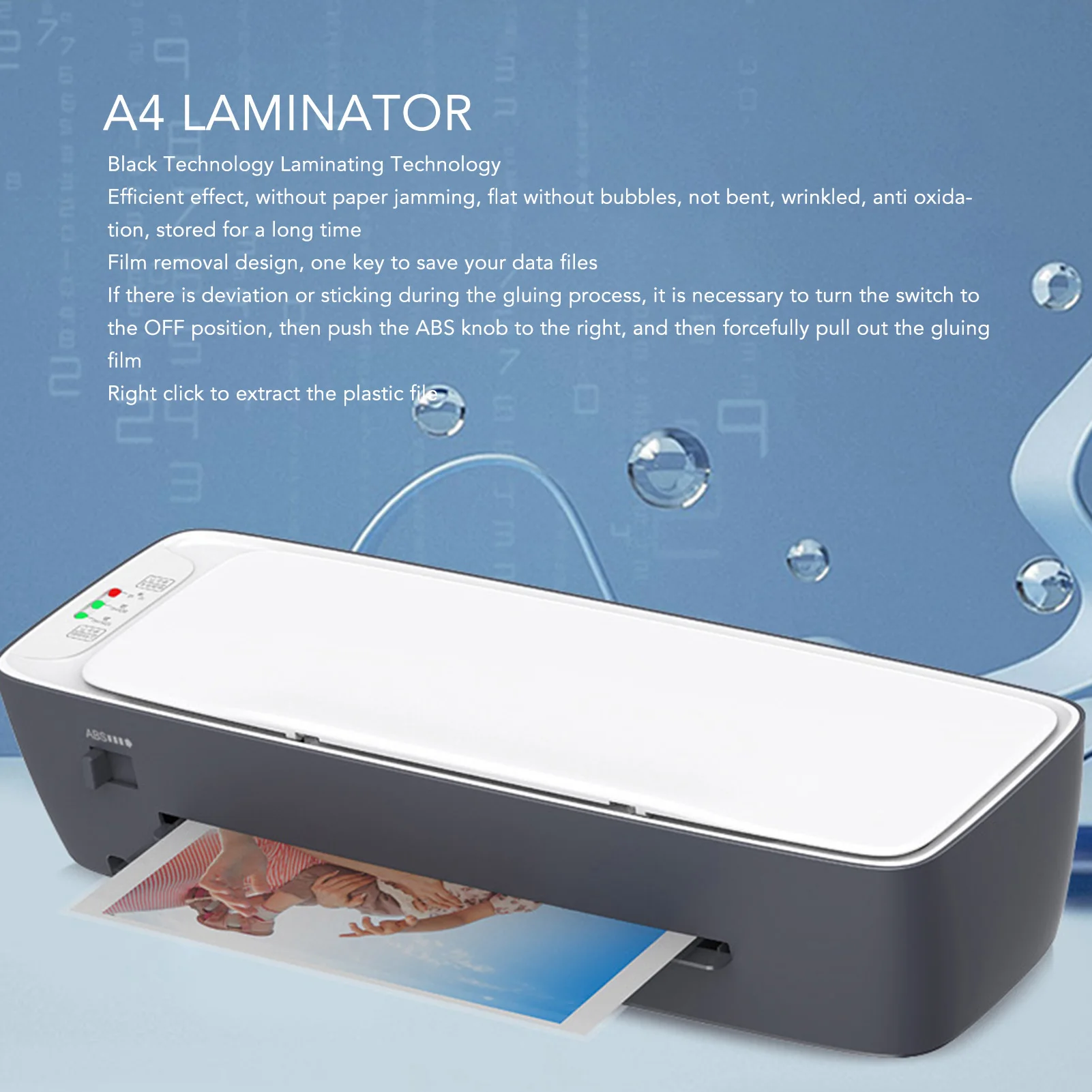 Фотоламинатор для горячего и холодного ламинирования с 12 ламинирующими пленками, дыроколом, резаком для бумаги, закруглителем углов
Фотоламинатор для горячего и холодного ламинирования с 12 ламинирующими пленками, дыроколом, резаком для бумаги, закруглителем углов