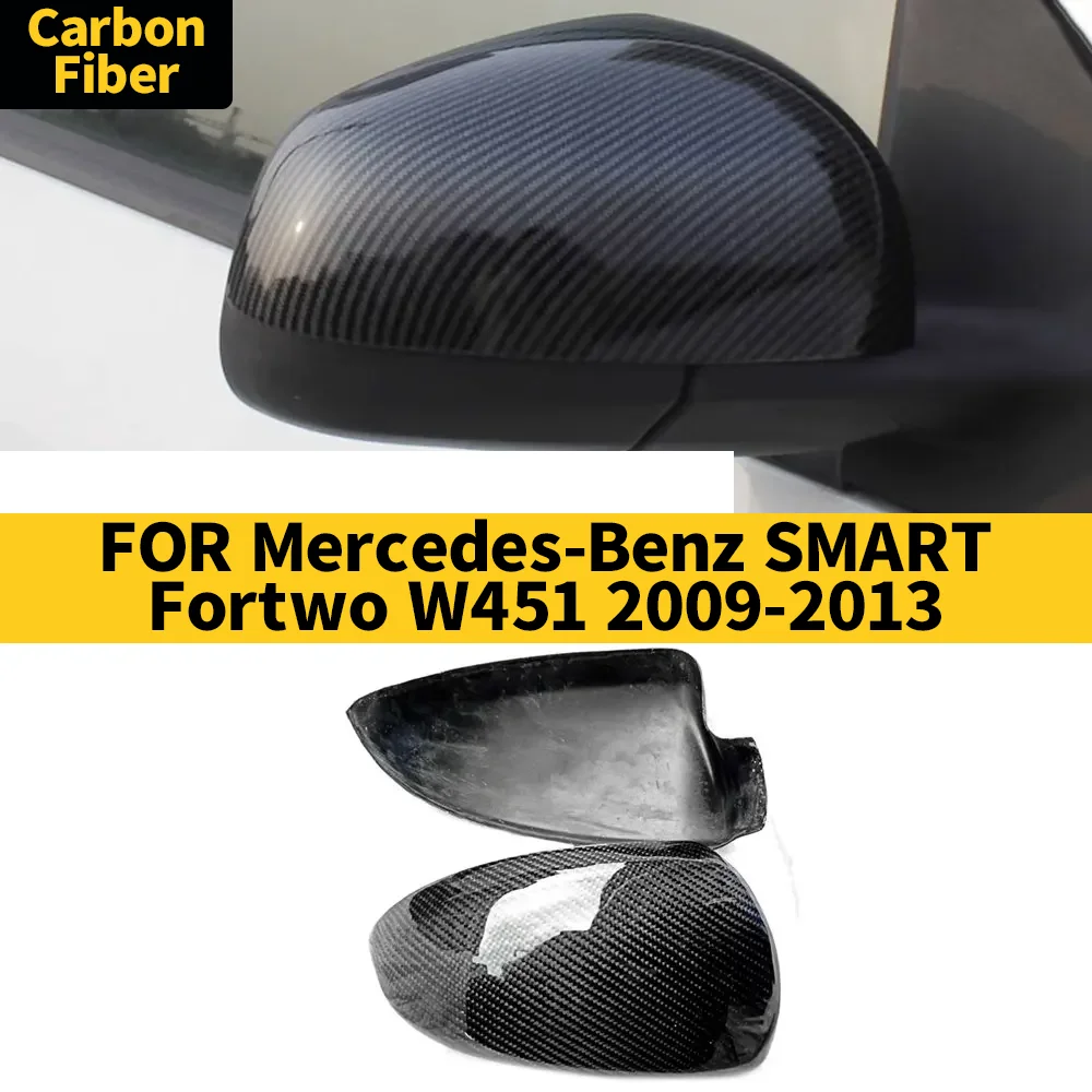 Real Carbon Fiber Rearview Mirror Cover for SMART Fortwo W451 2009 2010 2011 2012 2013 Side Mirror Shells Add on Case Protector
Real Carbon Fiber Rearview Mirror Cover for SMART Fortwo W451 2009 2010 2011 2012 2013 Side Mirror Shells Add on Case Protector