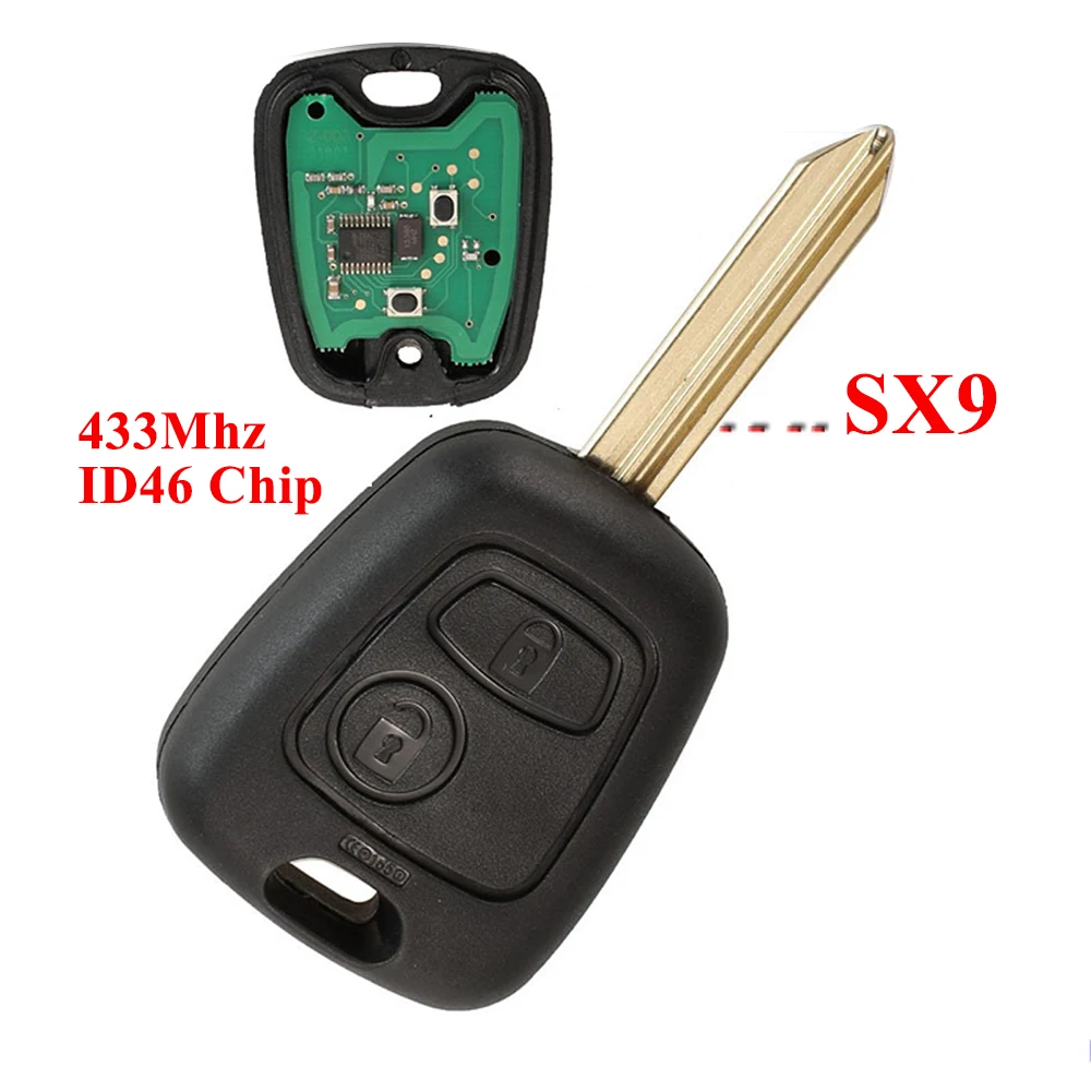 jingyuqin New 5pcs Remote Control Car Key Cover Case 433mhz ID46 For Peugeot Partner Expert Boxer SX9 Citroen Elysee
jingyuqin New 5pcs Remote Control Car Key Cover Case 433mhz ID46 For Peugeot Partner Expert Boxer SX9 Citroen Elysee