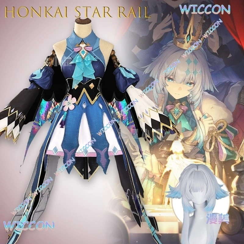 Honkai Star Rail Cosplay Costume Cerydra Anime Game Character Outfit Gothic Lolita Style Halloween Party Stage Performance Dress
Honkai Star Rail Cosplay Costume Cerydra Anime Game Character Outfit Gothic Lolita Style Halloween Party Stage Performance Dress
