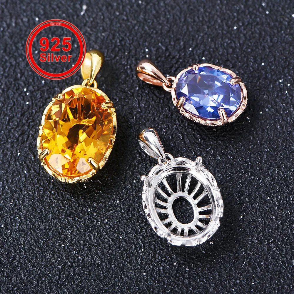 5*7-12*16mm Pendant Blank Open Bezel Setting, S925 Sterling Silver Four-Prong Exquisite Lace Style Pendant Base
5*7-12*16mm Pendant Blank Open Bezel Setting, S925 Sterling Silver Four-Prong Exquisite Lace Style Pendant Base