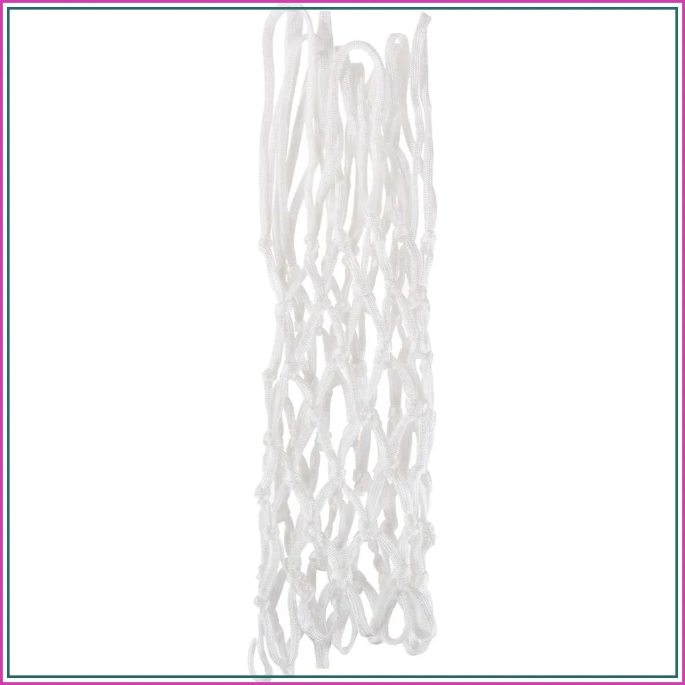 Standard Nylon Basketball Net, 12" Loops, Braided, 89g, Durable for Outdoor & Indoor Courts
Standard Nylon Basketball Net, 12" Loops, Braided, 89g, Durable for Outdoor & Indoor Courts