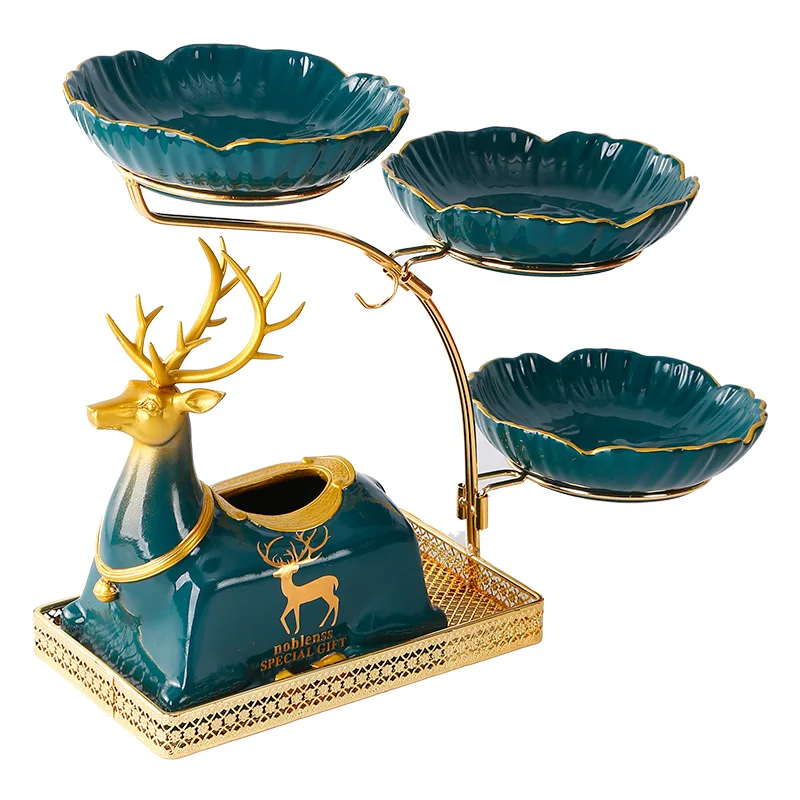 Fruit plate, household, modern high-end living room, tea table, decoration, multi-layer dried fruit, snacks, candy plate
Fruit plate, household, modern high-end living room, tea table, decoration, multi-layer dried fruit, snacks, candy plate