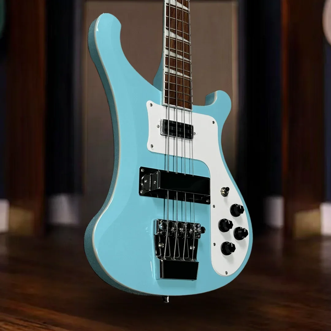 Free Shiping Rickenbacker Sky Blue 4-string 4003 Bass Electric Guitar Rosewood Fretboard Chrome Hardware Accessories Upgrade
Free Shiping Rickenbacker Sky Blue 4-string 4003 Bass Electric Guitar Rosewood Fretboard Chrome Hardware Accessories Upgrade
