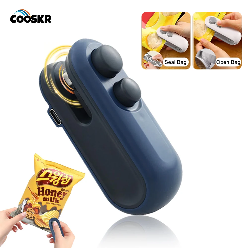 Mini Heat Bag Sealer Rechargeable Food Packaging Heat Sealer Handheld Plastic Bag Sealing Machine Food Package Clip Bag Sealer
Mini Heat Bag Sealer Rechargeable Food Packaging Heat Sealer Handheld Plastic Bag Sealing Machine Food Package Clip Bag Sealer