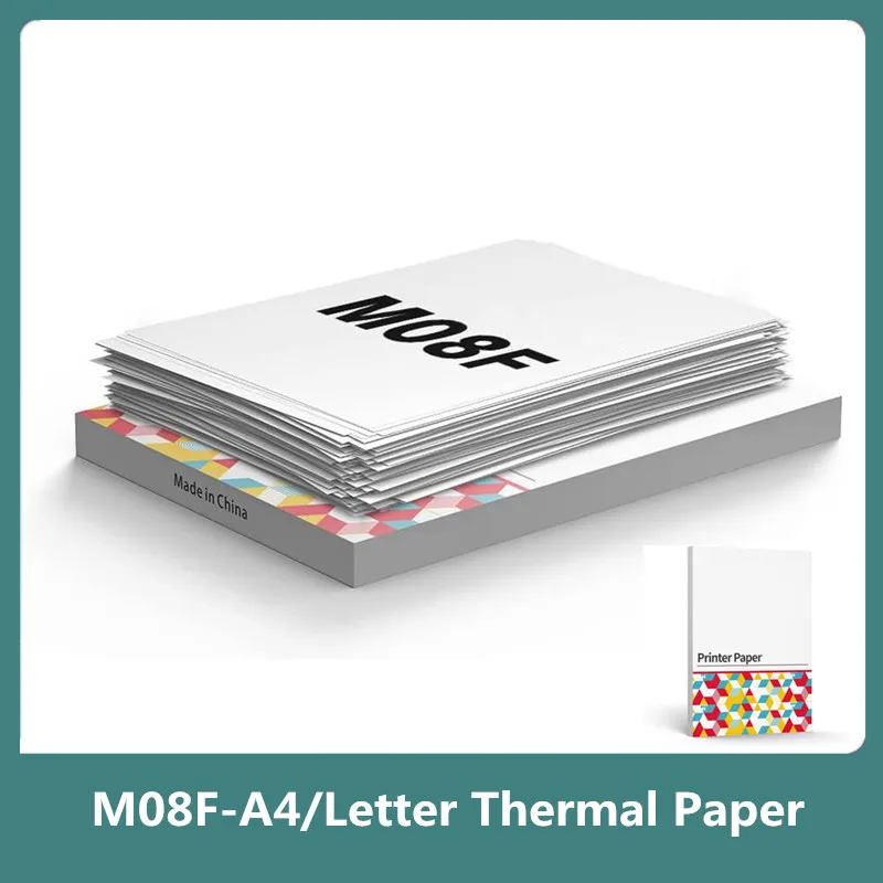 M08F A4 printer office file student homework quick-drying thermal paper 200 sheets/box 210mm*297mm
M08F A4 printer office file student homework quick-drying thermal paper 200 sheets/box 210mm*297mm