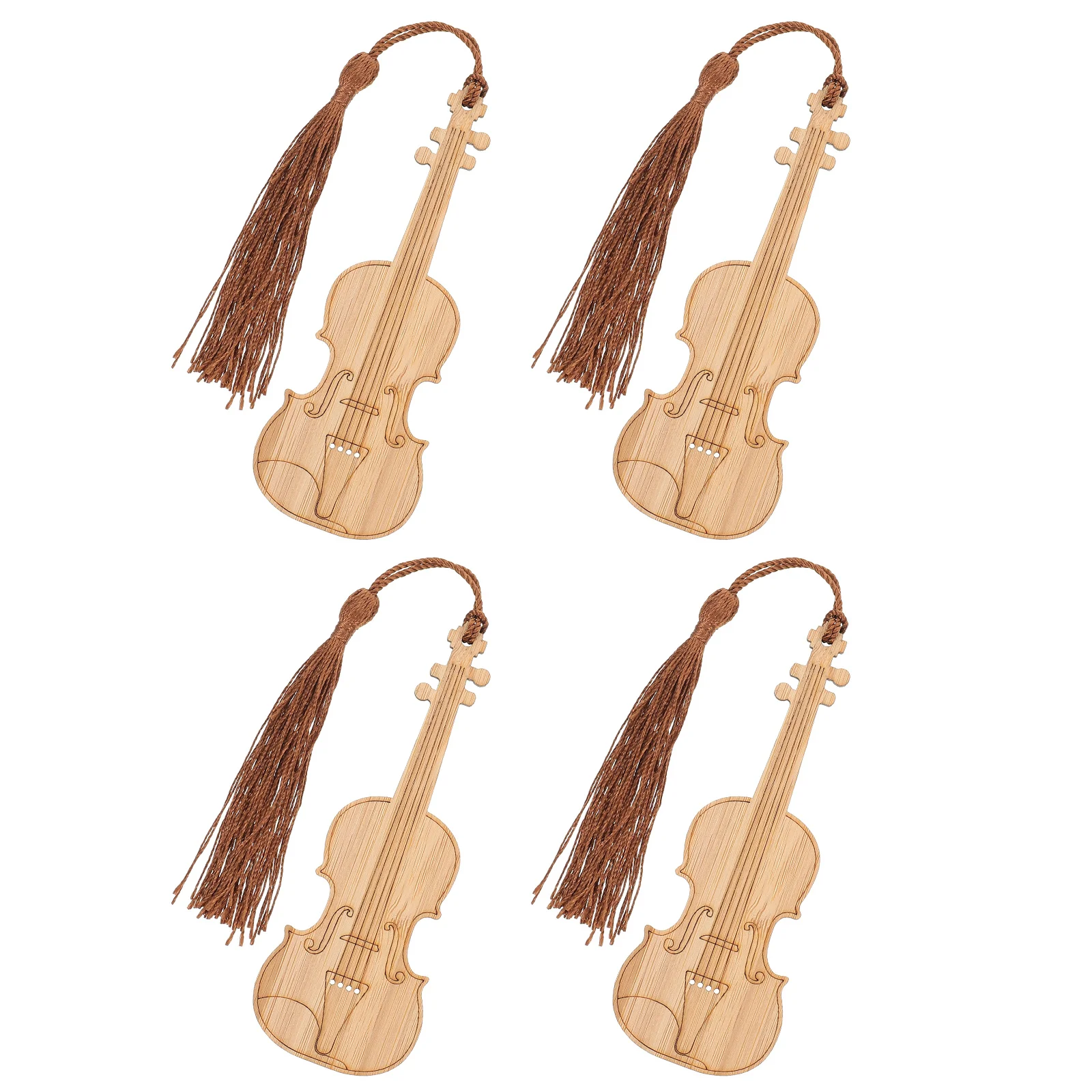 4 Pcs Violin Shape Bookmarks Bamboo Fringe Markers for Women Travel Reading Decorative Long Lasting Premium Quality 
4 Pcs Violin Shape Bookmarks Bamboo Fringe Markers for Women Travel Reading Decorative Long Lasting Premium Quality