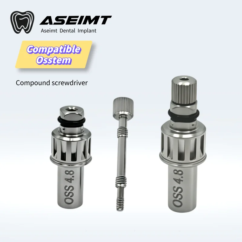 Composite screwdriver suitable for OSSTEM force wrench dental implant bearing screwdriver
Composite screwdriver suitable for OSSTEM force wrench dental implant bearing screwdriver
