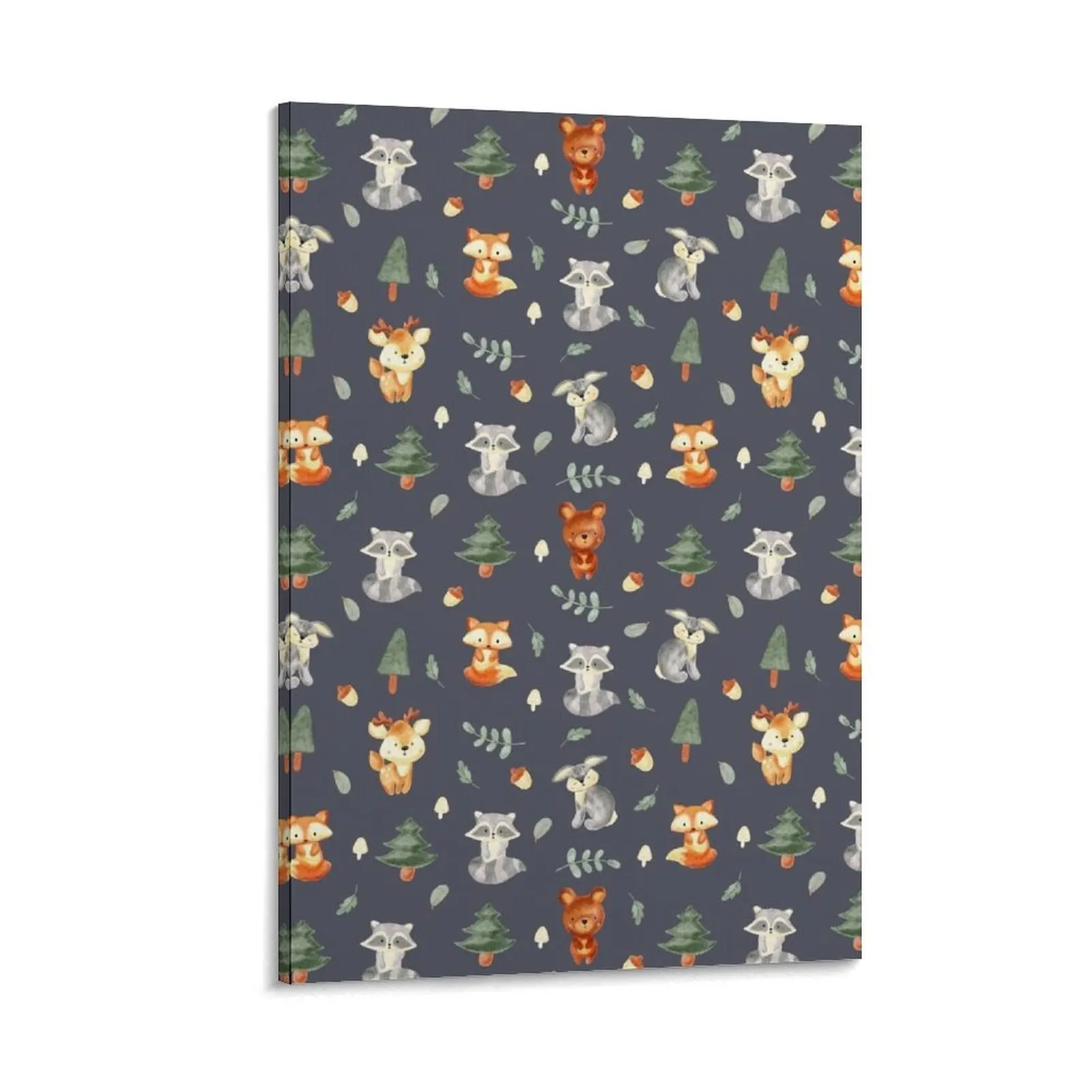 Woodland baby creatures dark background Canvas Painting poster aesthetic vintage home decor
Woodland baby creatures dark background Canvas Painting poster aesthetic vintage home decor