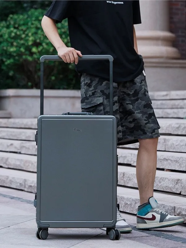 Durable Aluminum Frame Lage Suitcase for Men And Women with Password Lo 26 Inch Carryon Bag Lightweight Travel Bag
Durable Aluminum Frame Lage Suitcase for Men And Women with Password Lo 26 Inch Carryon Bag Lightweight Travel Bag