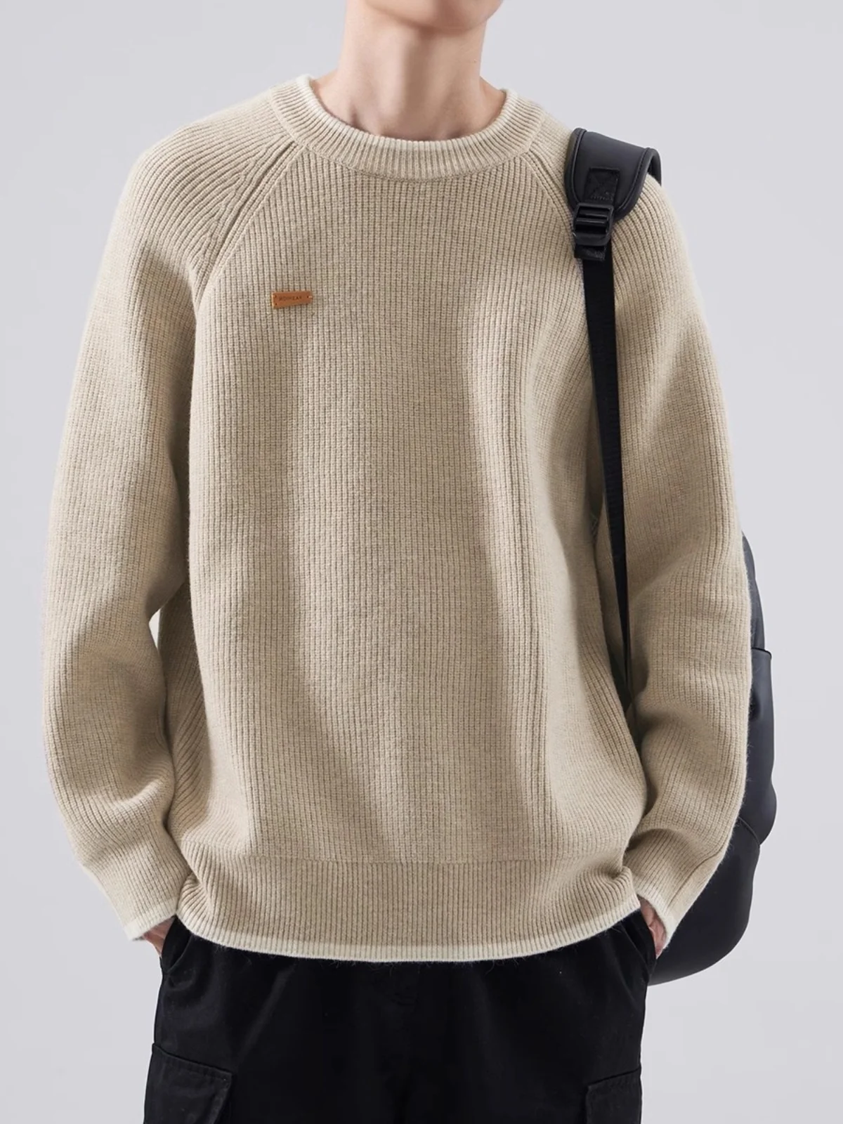 Мужской свитер свободного кроя с круглым вырезом, осенне-зимний, новый, повседневный, в стиле оверсайз, с вставками на плечах, из двух частей, полиэстер
Мужской свитер свободного кроя с круглым вырезом, осенне-зимний, новый, повседневный, в стиле оверсайз, с вставками на плечах, из двух частей, полиэстер