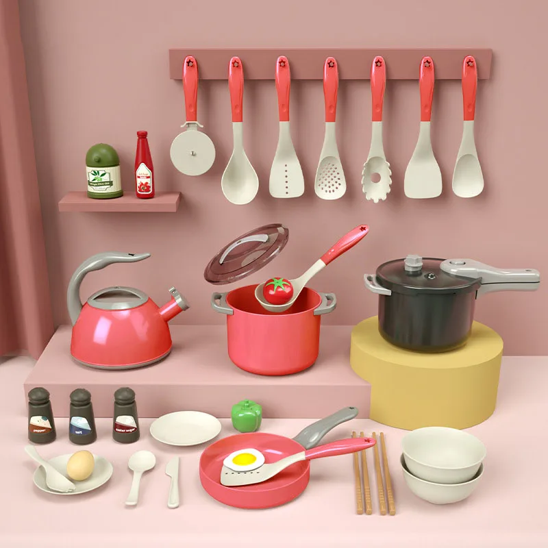 Baby Pretend Play Kitchen Kids Toys Simulation Kitchen Utensils Rice Cooker Set Cooking Play House Cookware Toy For Children
Baby Pretend Play Kitchen Kids Toys Simulation Kitchen Utensils Rice Cooker Set Cooking Play House Cookware Toy For Children