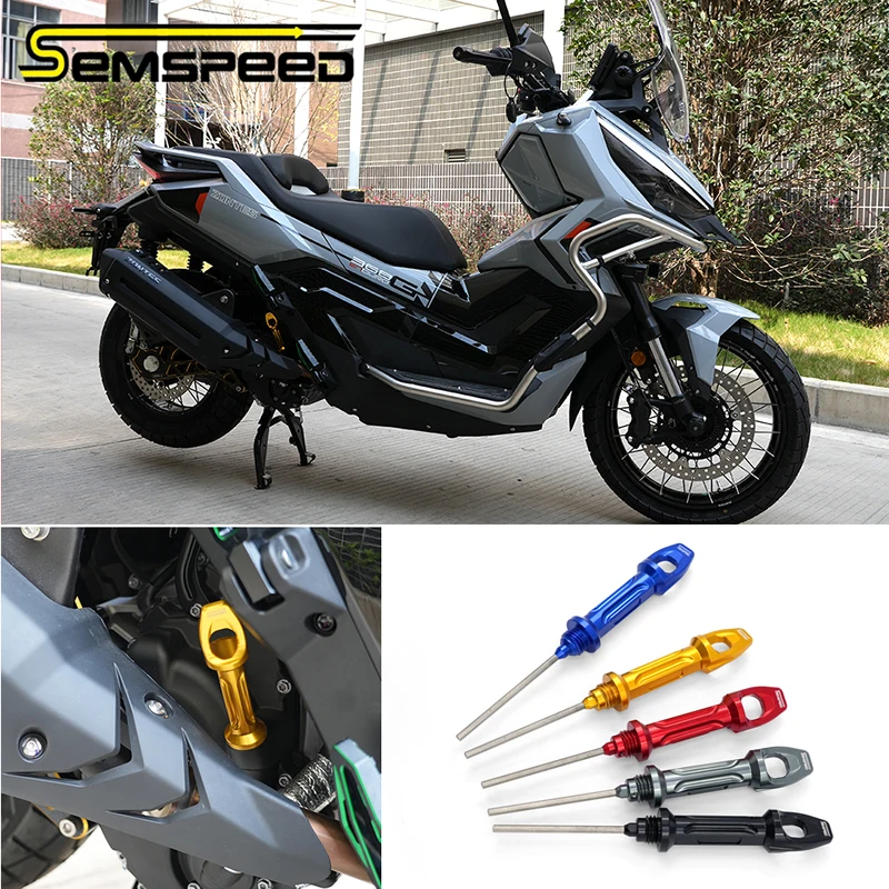 SEMSPEED Motorcycle CNC Aluminum Oil Dipstick For Zones 368G/368K/D/E/M 350E 350M/D/X/R/V/T Oil Temperature Dipstick
SEMSPEED Motorcycle CNC Aluminum Oil Dipstick For Zones 368G/368K/D/E/M 350E 350M/D/X/R/V/T Oil Temperature Dipstick