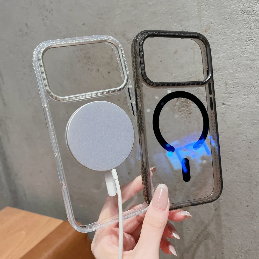 With Camera Control Capture Button For iPhone 15 16 17 Pro Max Plus Luxury Wireless Charge Magnetic MagSafe Phone Case Cover
With Camera Control Capture Button For iPhone 15 16 17 Pro Max Plus Luxury Wireless Charge Magnetic MagSafe Phone Case Cover