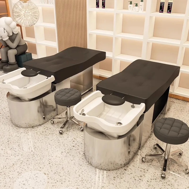 Modern Spa Steamer Shampoo Bed Water Supply Circulation Barber Luxury Shampoo Bed Salon Equipment Barberia Commercial Furniture
Modern Spa Steamer Shampoo Bed Water Supply Circulation Barber Luxury Shampoo Bed Salon Equipment Barberia Commercial Furniture