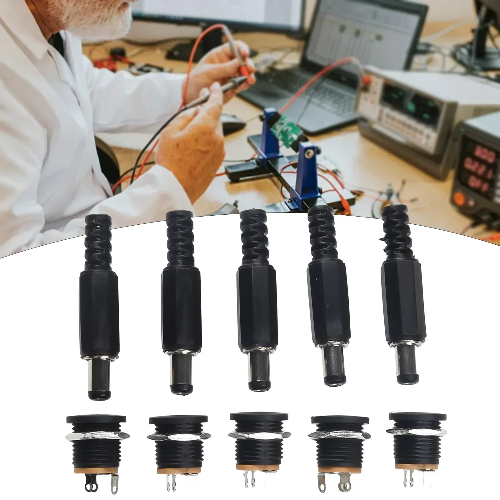Socket DC Power Plug 12V Adapter 1A-5A 5 Pair Black Connector Male Female Socket Panel Quick Connect Brand New
Socket DC Power Plug 12V Adapter 1A-5A 5 Pair Black Connector Male Female Socket Panel Quick Connect Brand New