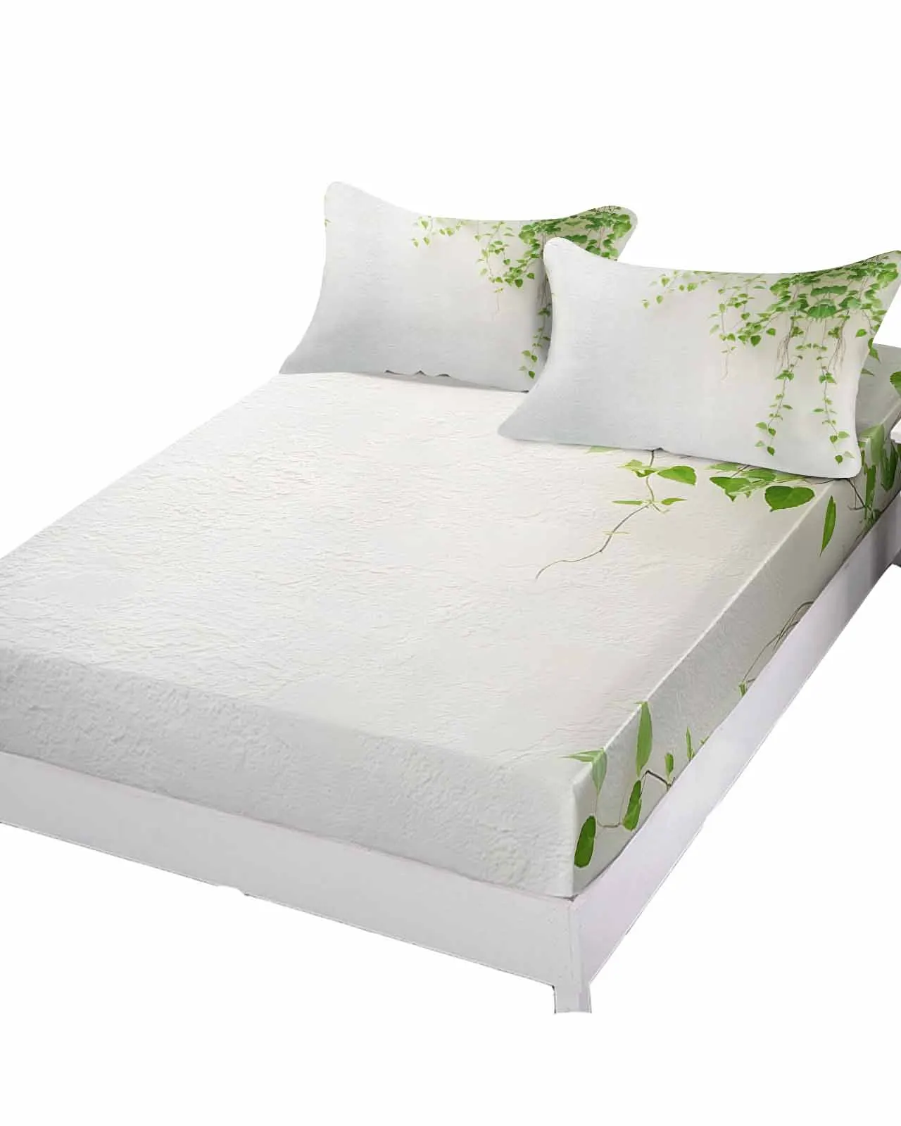 Spring Garden Leafy Nature Bed Mattress Fitted sheet Elastic Rubber Band Non-slip Bed Sheet Pillowcase Set
Spring Garden Leafy Nature Bed Mattress Fitted sheet Elastic Rubber Band Non-slip Bed Sheet Pillowcase Set