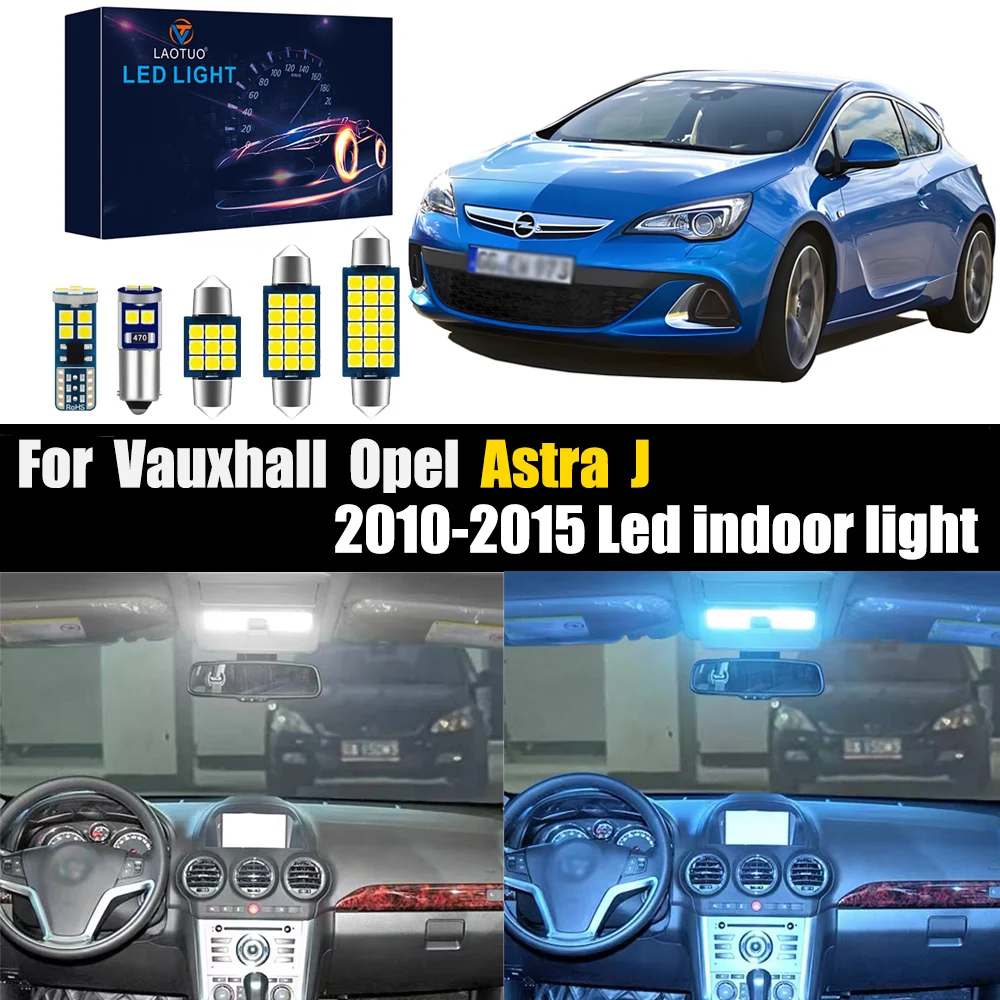 11pc Car Interior LED For Opel Astra J 2010-2015 Canbus Vehicle LED Bulb Interior Dome Map Trunk Light Auto Lamp accessories Kit
11pc Car Interior LED For Opel Astra J 2010-2015 Canbus Vehicle LED Bulb Interior Dome Map Trunk Light Auto Lamp accessories Kit