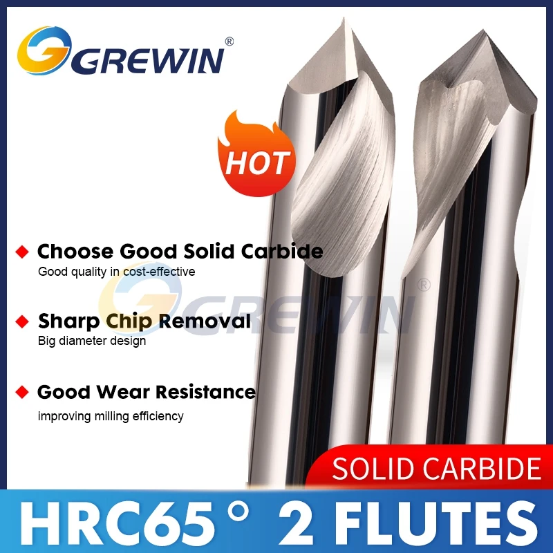 GREWIN Carbide Fixed Chamfer Cutter in 90 ° for Aluminium/ Aluminium Chamfer Center Drill for Steel in 90°
GREWIN Carbide Fixed Chamfer Cutter in 90 ° for Aluminium/ Aluminium Chamfer Center Drill for Steel in 90°
