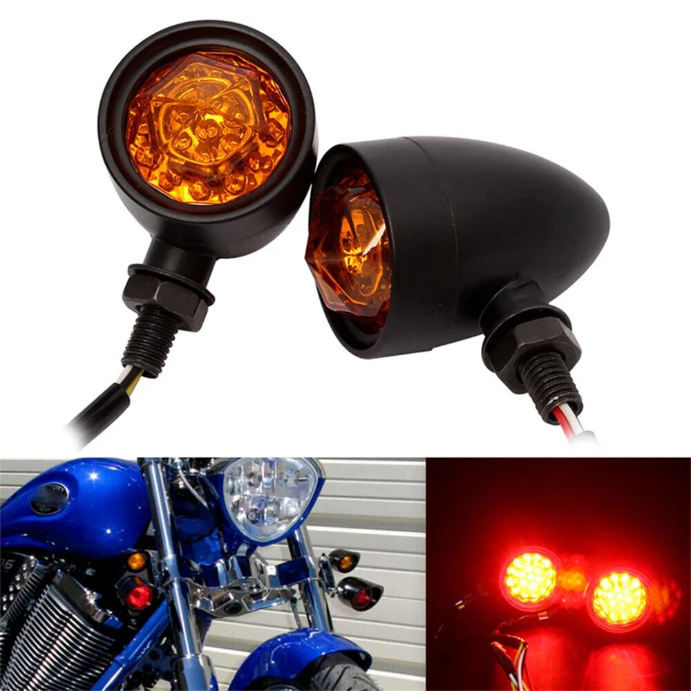 2pcs Motorcycle Led Turn Signal Lights DRL light Flasher Indicator Blinker LED Brake Running Lamp 10mm
2pcs Motorcycle Led Turn Signal Lights DRL light Flasher Indicator Blinker LED Brake Running Lamp 10mm