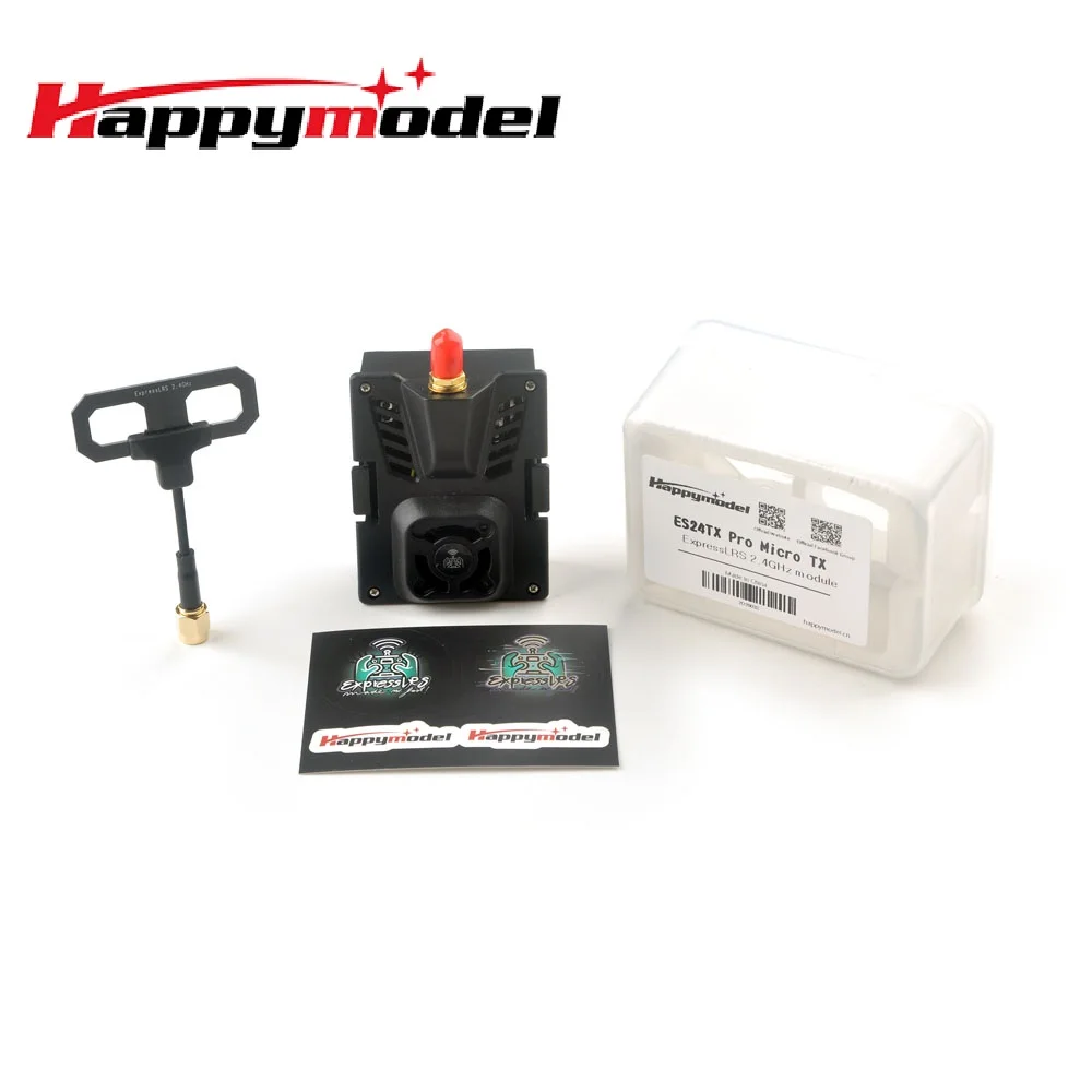 HappyModel New ES24TX Pro 1000mW 2.4G ExpressLRS ELRS Micro TX Module with Cooling Fan RGB LED Module for RC Airplane FPV Drone
HappyModel New ES24TX Pro 1000mW 2.4G ExpressLRS ELRS Micro TX Module with Cooling Fan RGB LED Module for RC Airplane FPV Drone