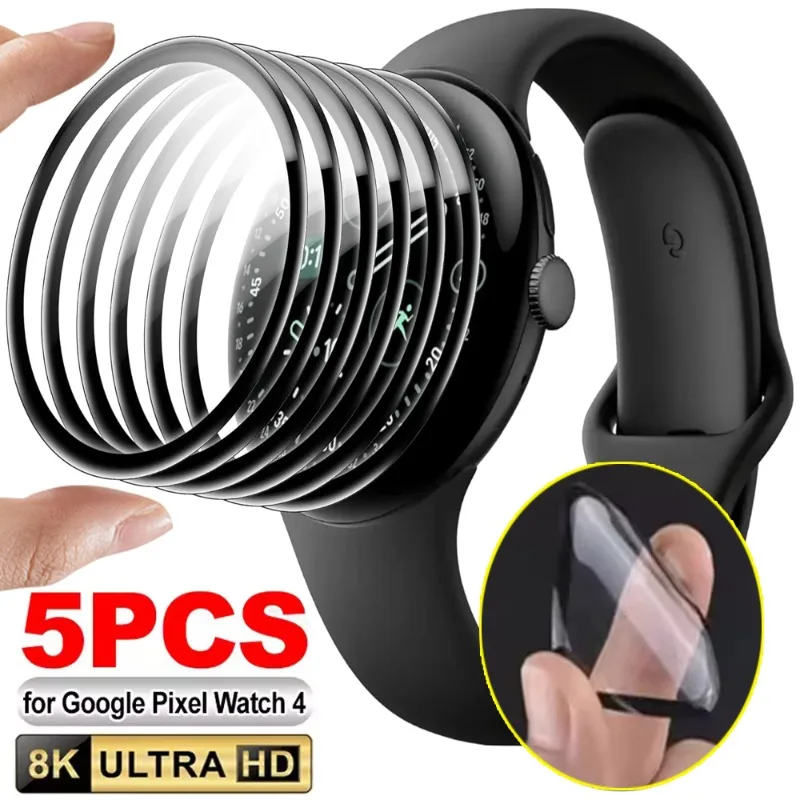 Soft HD Screen Protectors for Google Pixel Watch 4 41MM 45MM 3D Curved Anti-scratch Protective Films for Google Pixel Watch 4
Soft HD Screen Protectors for Google Pixel Watch 4 41MM 45MM 3D Curved Anti-scratch Protective Films for Google Pixel Watch 4