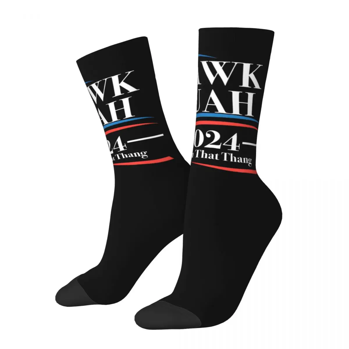 Harajuku Hawk Tuah Spit On That Thang 2024 Soccer Socks Funny Meme Polyester Long Socks for Unisex Breathable
Harajuku Hawk Tuah Spit On That Thang 2024 Soccer Socks Funny Meme Polyester Long Socks for Unisex Breathable