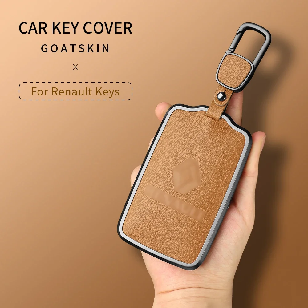 Goatskin Car Key Case Cover For Renault Clio Kadjar Capture Koleos Espace Master Talisman Talisman Scenic Protect Cover
Goatskin Car Key Case Cover For Renault Clio Kadjar Capture Koleos Espace Master Talisman Talisman Scenic Protect Cover