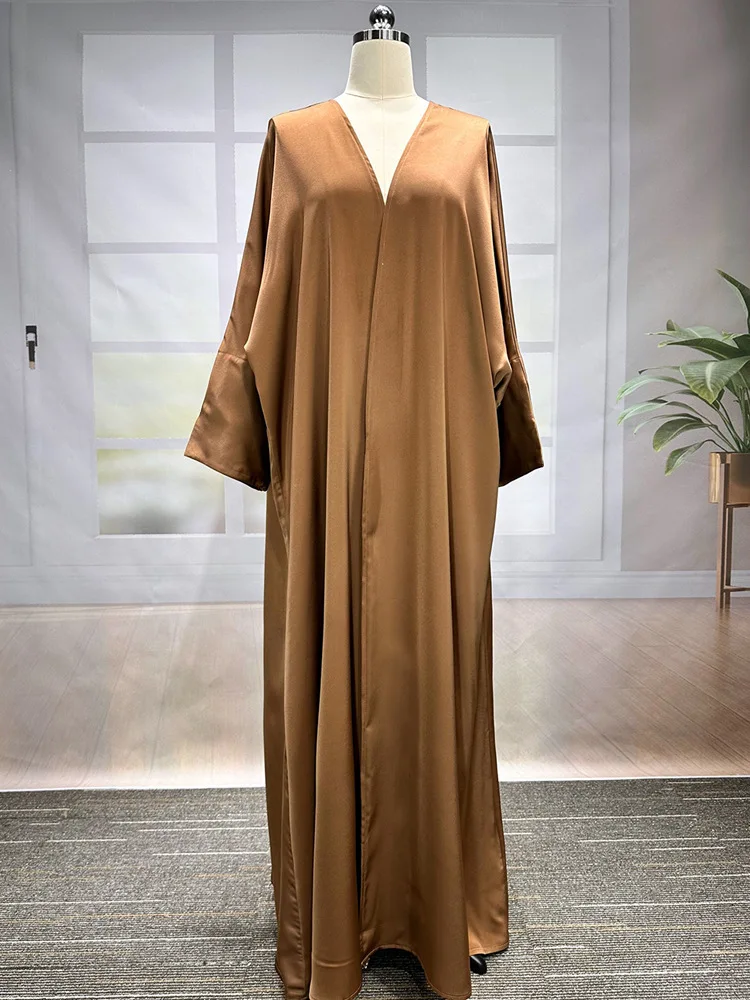 Ultra-Contemporary Abaya Stylish Modest Open-Front Abaya Luxurious Satin Flowing Abaya Opulent Eveningwear Party Dress
Ultra-Contemporary Abaya Stylish Modest Open-Front Abaya Luxurious Satin Flowing Abaya Opulent Eveningwear Party Dress