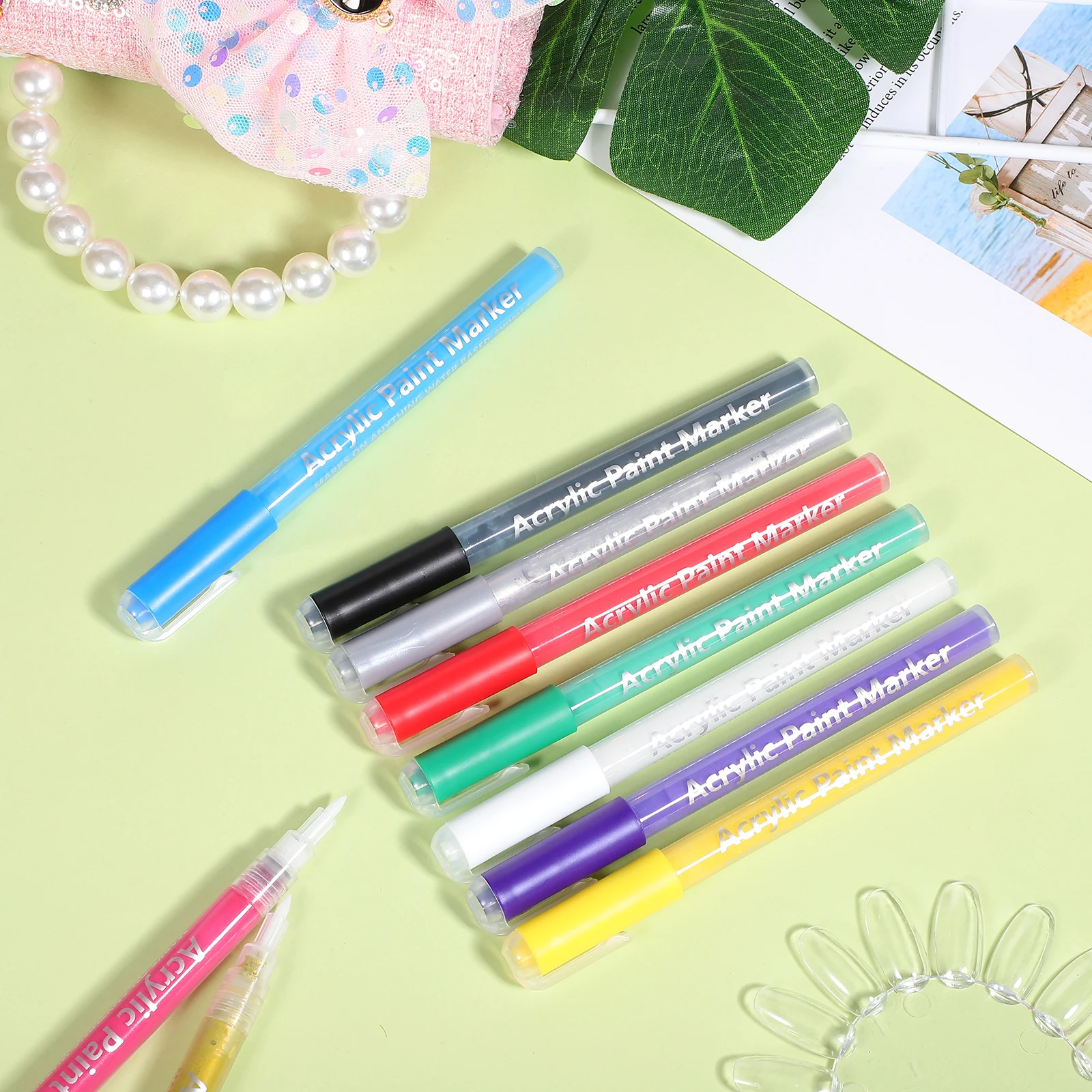 10 Pcs Nail Brush Set Paint Marker Pen Paints Paintbrush Fine Tip Pens Drawing Acrylic Acid Coloring
10 Pcs Nail Brush Set Paint Marker Pen Paints Paintbrush Fine Tip Pens Drawing Acrylic Acid Coloring